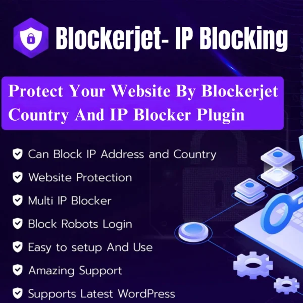 Blockerjet – WordPress IP & Country Restriction Plugin