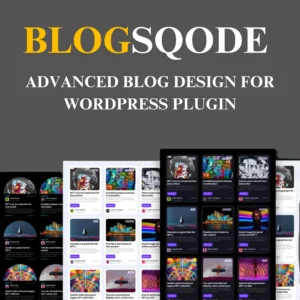 Blogsqode – Advanced Blog Design Plugin for WordPress