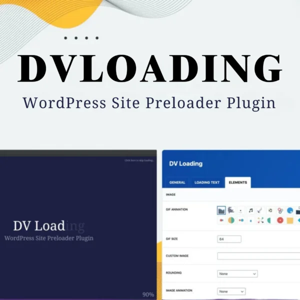 DV Loading – Website Preloader Plugin For WordPress