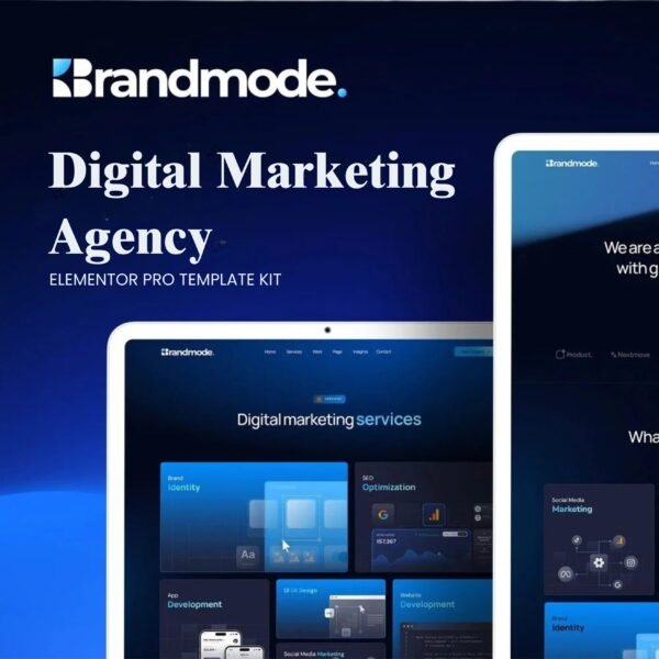 digital marketing agency template kit