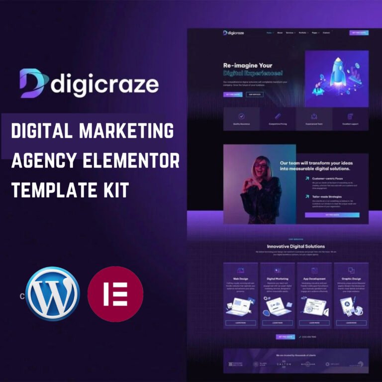 Digital Marketing Agency Elementor Kit